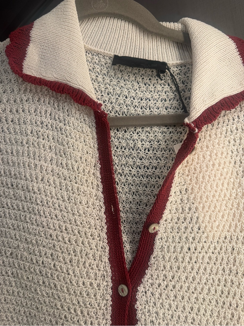 Crochet Button down - Picture 2 of 2
